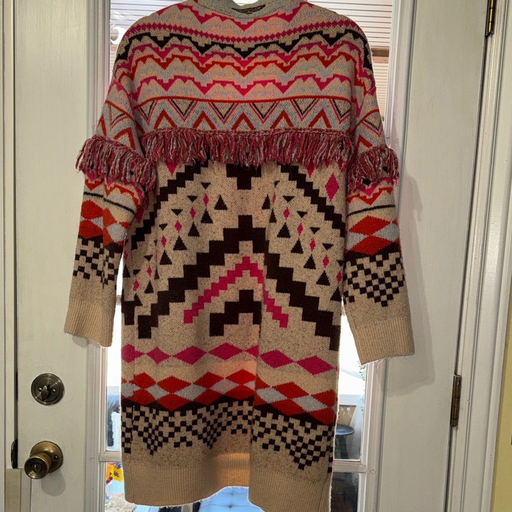 THML Geometric Patterned Cardigan - Picture 3 of 8